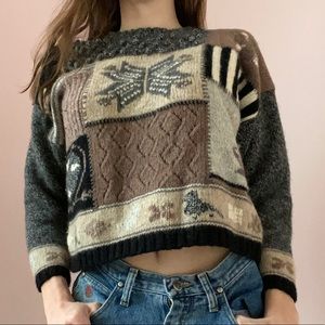 Vintage Eddie Bauer Wool Sweater Large